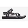 Teva Women's Original Universal Sandals - Sun And Moon Black/White - Regular (B) -Birkenstock Shop 1003987 SAMBW 1