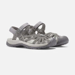 Keen Women's Rose Sandal - Gargoyle/Raven- Regular (B) -Birkenstock Shop 1016733 PLA PDP