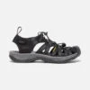 Keen Women's Whisper Sandal - Black/Magnet- Regular (B) -Birkenstock Shop 1018227 P PDP