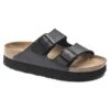 Birkenstock Arizona Platform Vegan - Birko Flor Black- Medium/Narrow 1 Birkenstock Arizona Platform Vegan - Birko Flor Black- Medium/Narrow -Birkenstock Shop 1018520