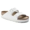 Birkenstock Arizona Platform Vegan - White- Medium/Narrow -Birkenstock Shop 1018581