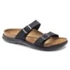 Birkenstock Women's Sierra Oiled Leather Sandal - Black - Regular/Wide -Birkenstock Shop 1018704
