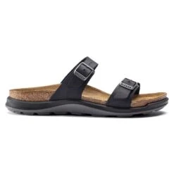 Birkenstock Women's Sierra Oiled Leather Sandal - Black - Regular/Wide 16 Birkenstock Women's Sierra Oiled Leather Sandal - Black - Regular/Wide -Birkenstock Shop 1018704 side