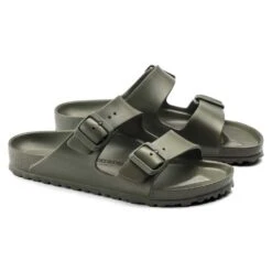 Birkenstock Arizona EVA Sandal - Khaki- Medium/Narrow -Birkenstock Shop 1019152 pair