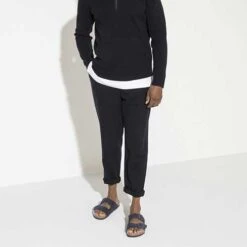 Birkenstock Arizona Suede Soft Footbed -Midnight- Medium/Narrow -Birkenstock Shop 1020716 f look m