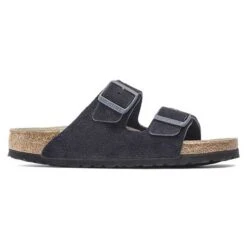 Birkenstock Arizona Suede Soft Footbed -Midnight- Medium/Narrow -Birkenstock Shop 1020716 side