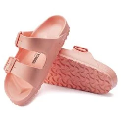 Birkenstock Arizona EVA Sandal - Coral Peach- Medium/Narrow -Birkenstock Shop 1022367 sole
