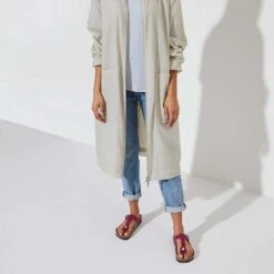 Birkenstock Women's Gizeh Braid Sandal- Festival Fuchsia- Regular/Wide -Birkenstock Shop 1023991 f look f