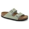 Birkenstock Women's Arizona Nubuck - Matcha- Medium/Narrow 1 Birkenstock Women's Arizona Nubuck - Matcha- Medium/Narrow -Birkenstock Shop 1024116