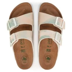 Birkenstock Women's Arizona Platform Sandal- Watercolor Pink- Medium/Narrow -Birkenstock Shop 1024597 top