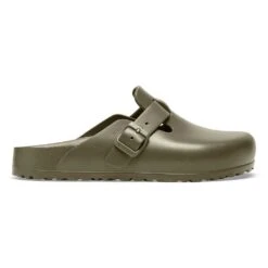 Birkenstock Women's Boston EVA Clog - Khaki - Medium/Narrow (B) -Birkenstock Shop 1026215 side