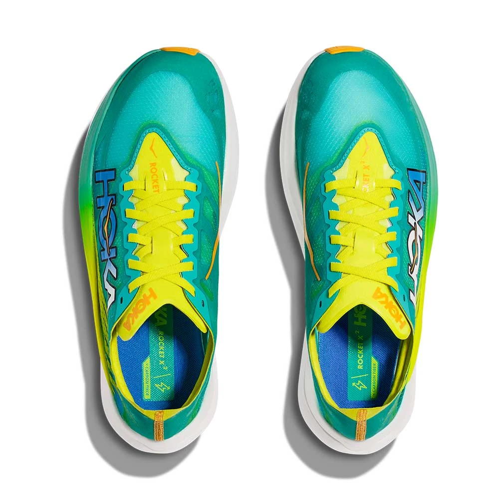 Hoka Unisex Rocket X 2 Running Shoe - Ceramic/Evening Primrose - Regular (D) 9 Hoka Unisex Rocket X 2 Running Shoe - Ceramic/Evening Primrose - Regular (D) - Image 7