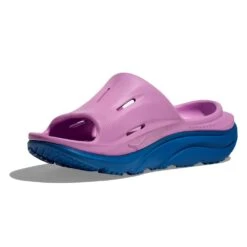 Hoka Unisex Ora Recovery Slide 3 - Cyclamen/Coastal Sky -Birkenstock Shop 1135061 CCSK 3