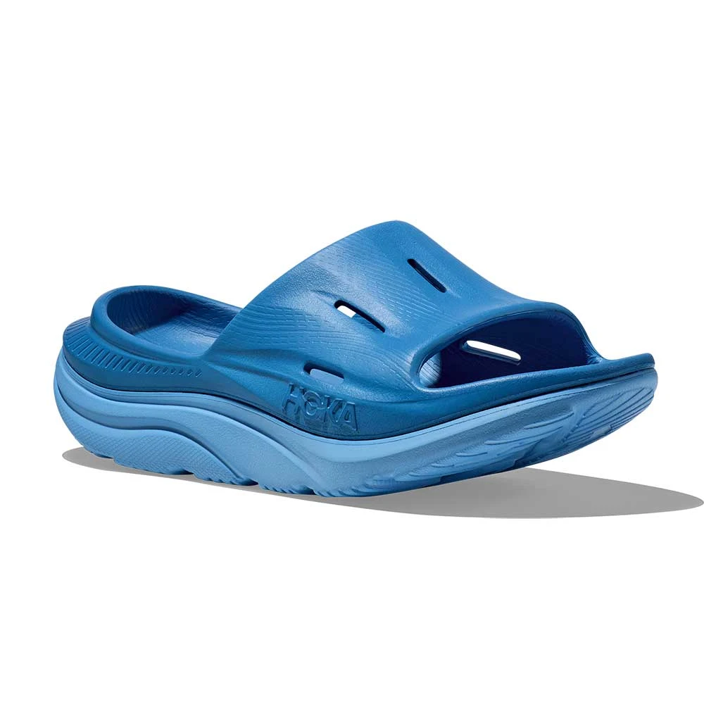 Hoka Unisex Ora Recovery Slide 3 - Coastal Sky/All Aboard 4 Hoka Unisex Ora Recovery Slide 3 - Coastal Sky/All Aboard - Image 2