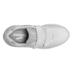 BROOKS Women's Addiction Walker VStrap 2 Walking Shoe - White/White- Regular (B) -Birkenstock Shop 120309 142 O Addiction Walker V Strap 2