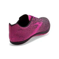 BROOKS Women's Mach 19 Track Spike - Black/Hollyhock/Pink- Regular (B) -Birkenstock Shop 120311 063 H Mach 19