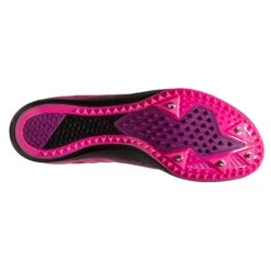 BROOKS Women's Mach 19 Track Spike - Black/Hollyhock/Pink- Regular (B) -Birkenstock Shop 120311 063 S Mach 19
