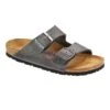 Birkenstock Arizona Soft Footbed Iron Oiled Leather Sandal- Regular/Wide -Birkenstock Shop 1c51fa13a9d5008b60fa022fcdf4d408