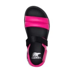 Sorel Women's Viibe Sandal - Fuchsia Fizz/Black- Regular (B) -Birkenstock Shop 2030511 650 u