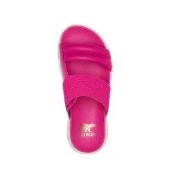 Sorel Women's Viibe Slide - Fuchsia Fizz/Sea Salt -Regular (B) -Birkenstock Shop 2030531 650 u