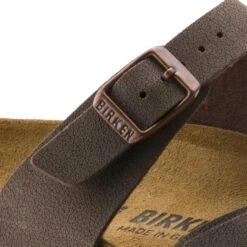 Birkenstock Mayari Suede Mocha Birko-Flor® Nubuck Sandal- Regular/Wide -Birkenstock Shop 71063 detail 1