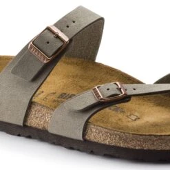 Birkenstock Mayari Cork Stone Birko-Flor Nubuck Sandal- Regular/Wide 12 Birkenstock Mayari Cork Stone Birko-Flor Nubuck Sandal- Regular/Wide -Birkenstock Shop 71071 detail 1