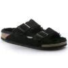 Birkenstock Arizona Shearling Sandal - Black - Regular/Wide -Birkenstock Shop 752663