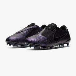 Nike Unisex Phantom Venom Elite FG Soccer Cleat - Black/Black -Birkenstock Shop AO7540 010 3