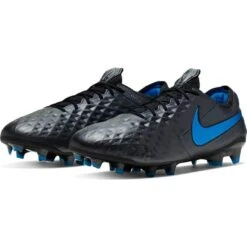 Nike Legend 8 Elite FG Soccer Boots - Black/Black/Blue Hero -Birkenstock Shop AT5293 004 PHCFH001 JPG HEI 875 WID 875