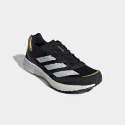 ADIDAS Women's Adizero Adios 6 Running Shoe - Core Black / Cloud White / Wonder White - Regular (B) -Birkenstock Shop Adizero Adios 6 Shoes Black H67511 04 standard 1