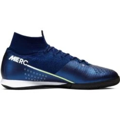 Nike Unisex Superfly 7 Elite MDS IC Soccer Cleat - Blue Void/White/Black/Metallic Silver -Birkenstock Shop BQ5470 401 PHSRH001