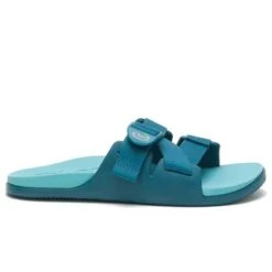 Chaco Women's Chillos Slide - Ocean Blue- Regular (B)