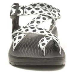 Chaco Women's Z Cloud 2 Sandal - Quilt Black/White - Regular (B) -Birkenstock Shop CHAW JCH109506 032222 S23 090 1