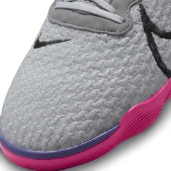 Unisex Nike React Gato IC Soccer Shoe- Lt Smoke Grey/Black -Birkenstock Shop CT0550 056 PHSYD001