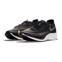 Nike Women's ZoomX Vaporfly Next % 2 Racing Shoe - Black/White/Metallic Gold Coin - Regular (B) -Birkenstock Shop CU4123 001 PHCFH001 1500