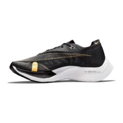Nike Women's ZoomX Vaporfly Next % 2 Racing Shoe - Black/White/Metallic Gold Coin - Regular (B) -Birkenstock Shop CU4123 001 PHSLH001 1500