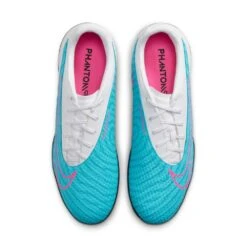 Nike Unisex Phantom GX Academy IC/Court Soccer Shoe - Baltic Blue/Pink Blast/White - Regular (D) -Birkenstock Shop DD9475 446 PHCTH001