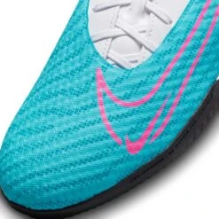 Nike Unisex Phantom GX Academy IC/Court Soccer Shoe - Baltic Blue/Pink Blast/White - Regular (D) -Birkenstock Shop DD9475 446 PHSYD001