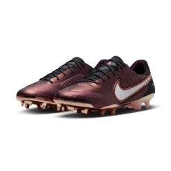 Nike Unisex Legend 9 Elite FG Soccer Cleats - Space Purple/White - Regular (D) -Birkenstock Shop DR5976 510 PHCFH001 2000