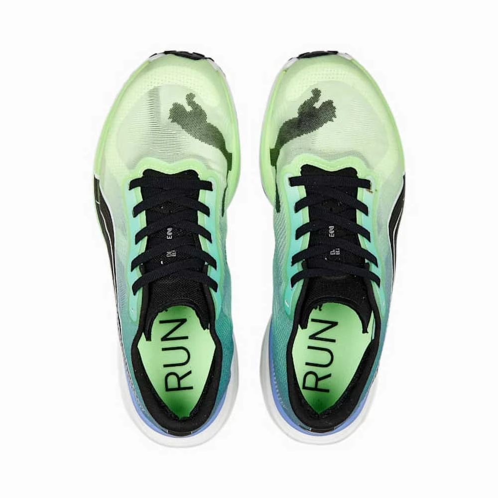 Women's Deviate Nitro Elite 2 Running Shoe- Fizzy Lime/Royal Sapphire/PUMA Black- Regular (B) 4 Women's Deviate Nitro Elite 2 Running Shoe- Fizzy Lime/Royal Sapphire/PUMA Black- Regular (B) - Image 2