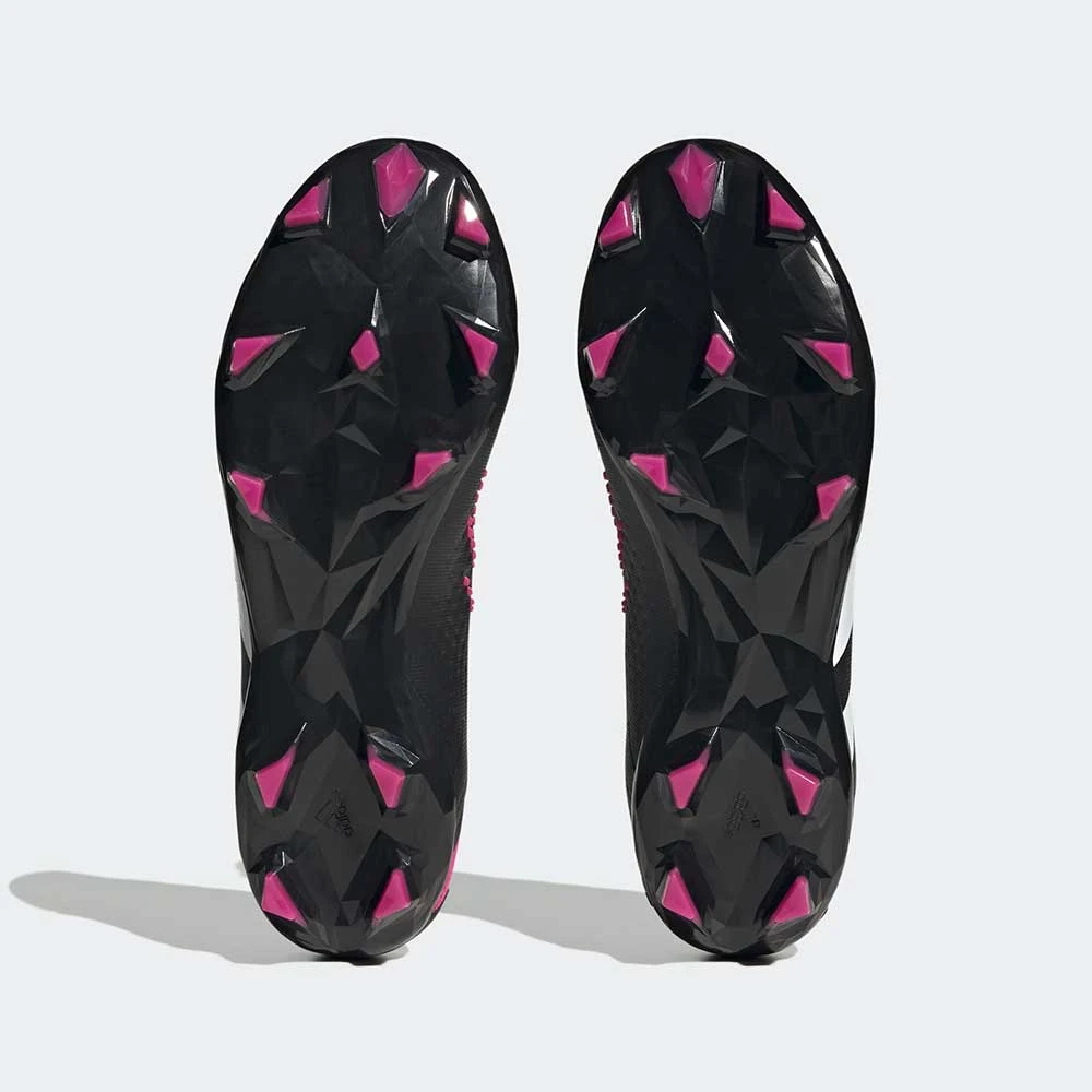 ADIDAS Unisex Predator Accuracy 2 FG Soccer Shoe - Core Black/Ftwr White/Team Shock Pink 2 - Regular (D) 8 ADIDAS Unisex Predator Accuracy 2 FG Soccer Shoe - Core Black/Ftwr White/Team Shock Pink 2 - Regular (D) - Image 6