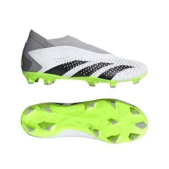 ADIDAS Unisex Predator Accuracy .3 Laceless FG - Cloud White/ Core Black / Lucid Lemon- Regular (D) -Birkenstock Shop GZ0021 22 model