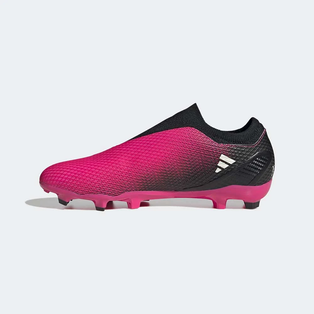 ADIDAS Unisex X Speedportal.3 LL FG Soccer Shoe - Team Shock Pink 2/Zero Metalic/Core Black - Regular (D) 4 ADIDAS Unisex X Speedportal.3 LL FG Soccer Shoe - Team Shock Pink 2/Zero Metalic/Core Black - Regular (D) - Image 2