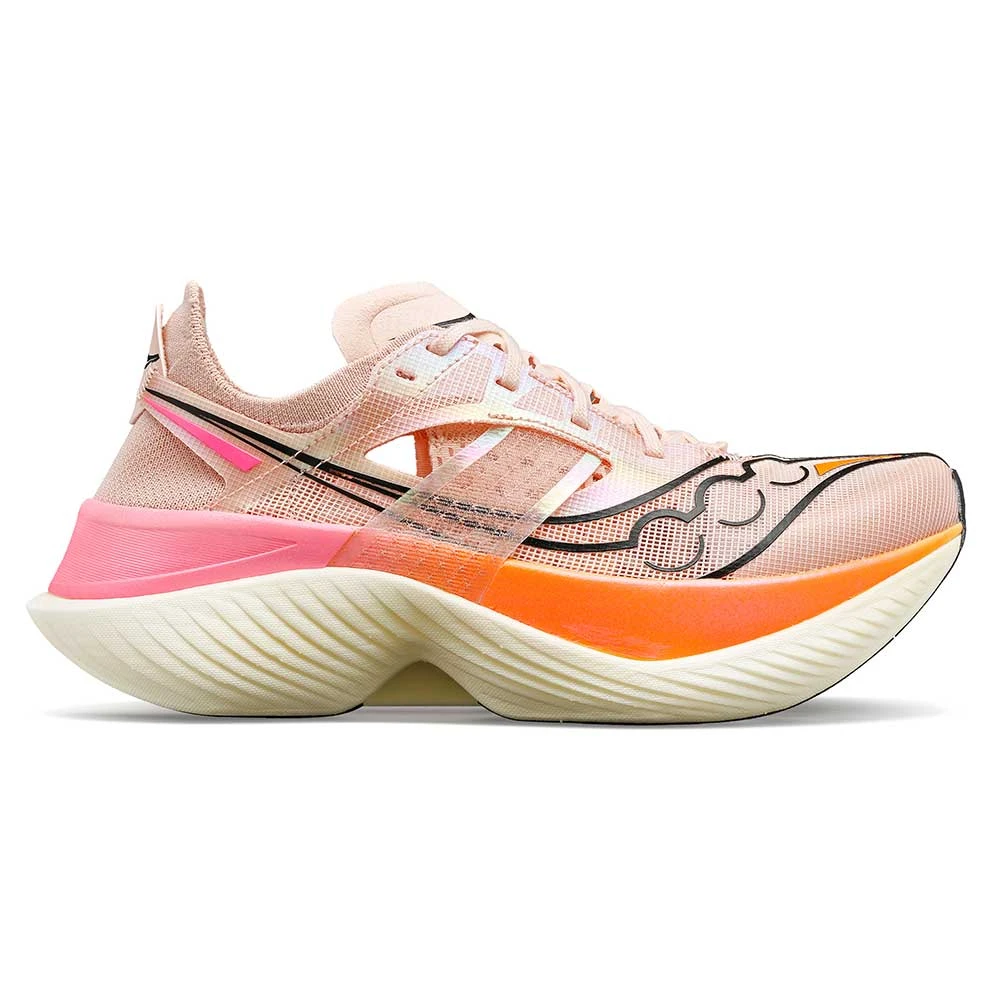 Saucony Women's Endorphin Elite Running Shoe - Mars- Regular (B) 2 Saucony Women's Endorphin Elite Running Shoe - Mars- Regular (B)
