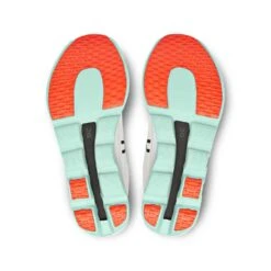 On Running Women's Cloudboom Echo Running Shoe - White/Mint - Regular (B) -Birkenstock Shop Small PNG 57.98256 cloudboom echo ss23 white mint w g3