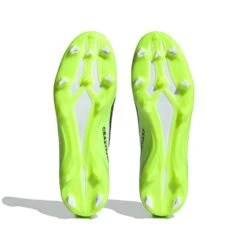 ADIDAS Unisex X Crazyfast .3 FG Cleats- Cloud White / Core Black / Lucid Lemon- Regular (D) -Birkenstock Shop X Crazyfast.3 Firm Ground Cleats White HQ4534 03 standard